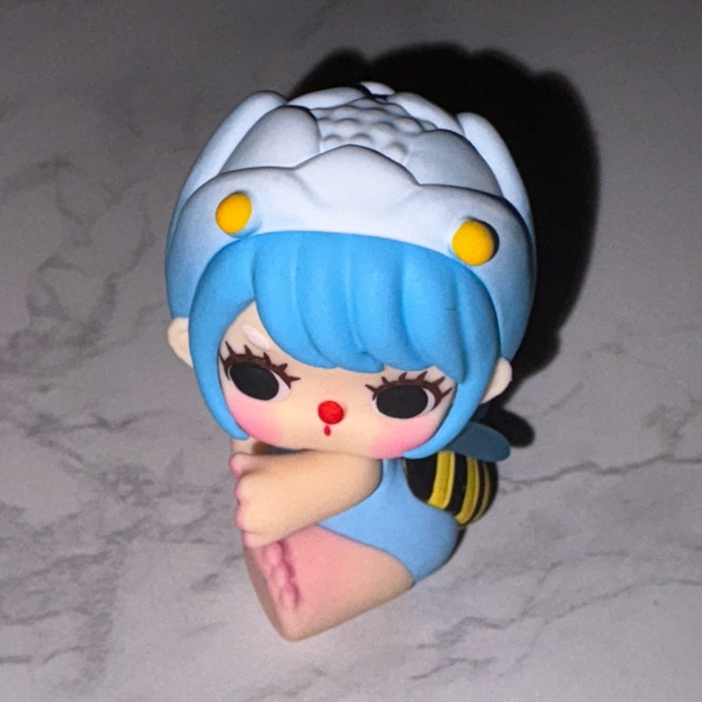 Hug Series Of Love CONFIRMED Blue Flower Fairy Figurine